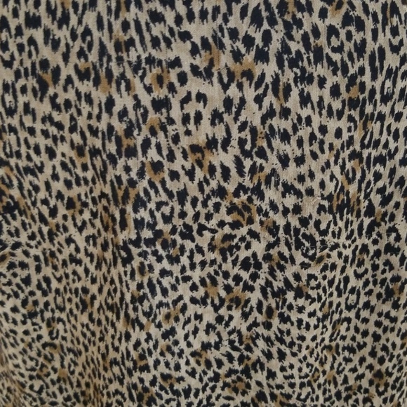 Leopard Chiffon Skirt - Picture 2 of 3